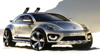 Beach buggy Beetle Concept coming to Detroit 